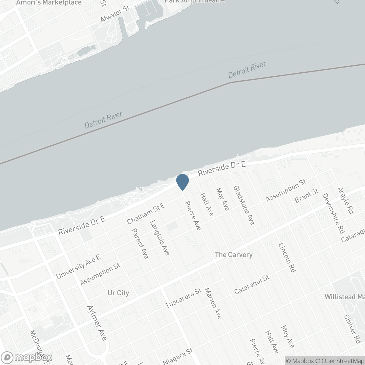 1225 RIVERSIDE DRIVE West Unit# 1103, Windsor, Ontario N9A 0A2